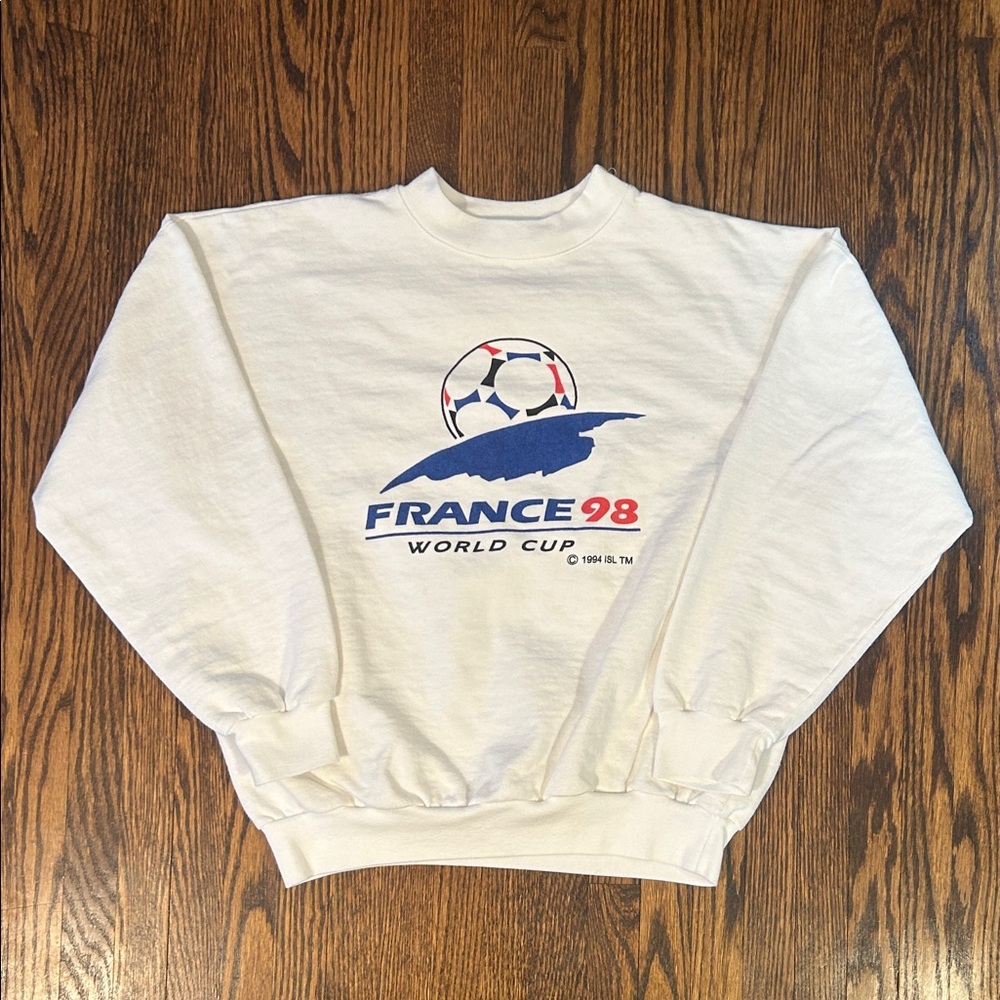 Vintage 90s World Cup France 1998 Sweatshirt